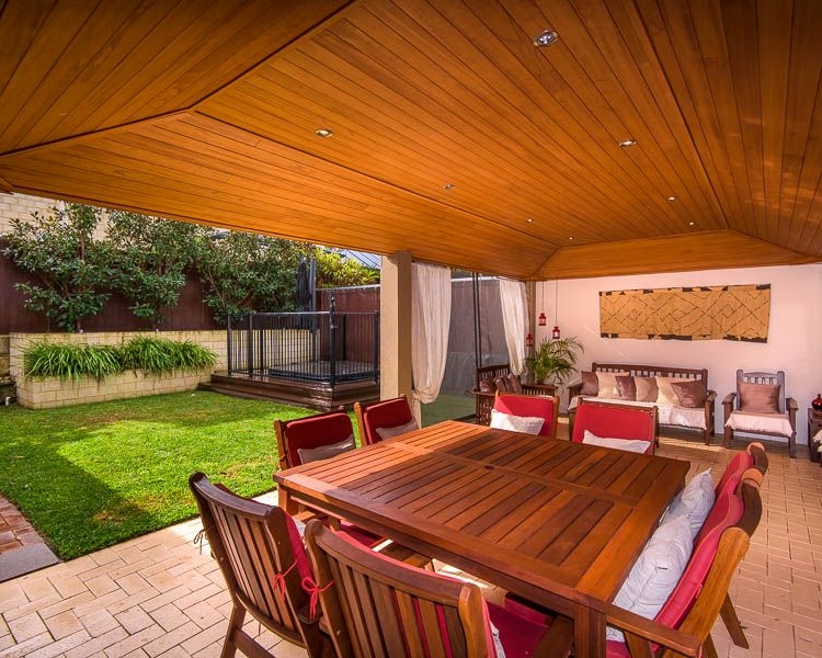 Back garden and spa renovation completed