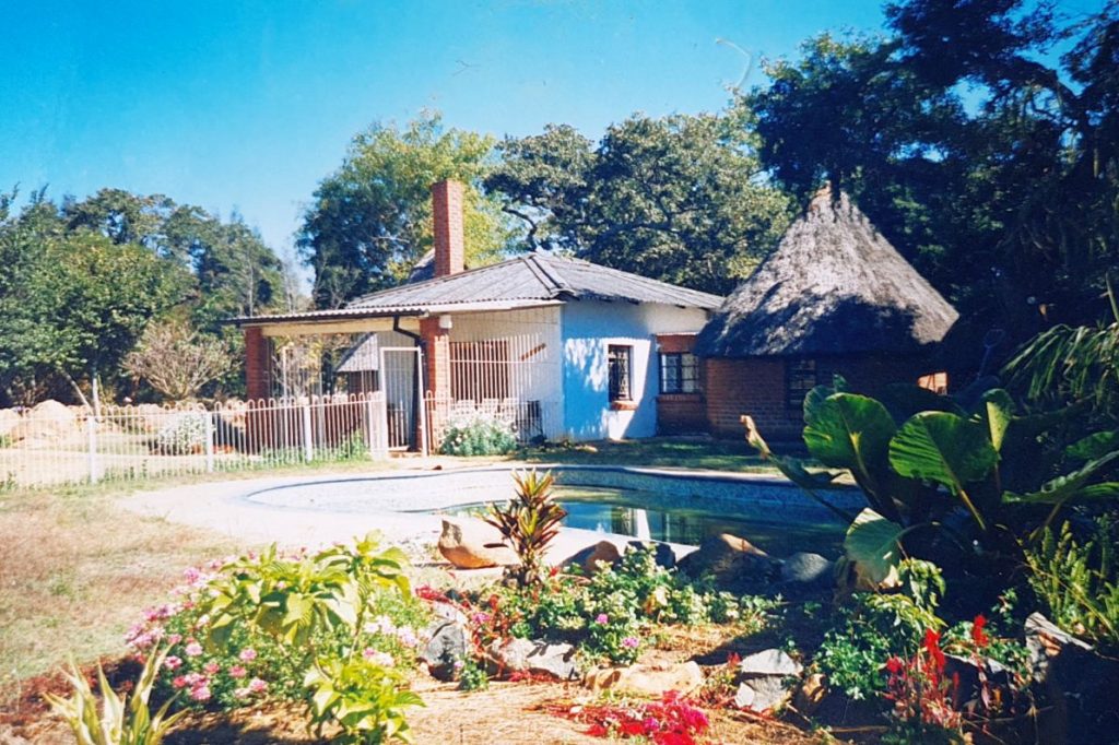 Tynwald thatched house before renovation
