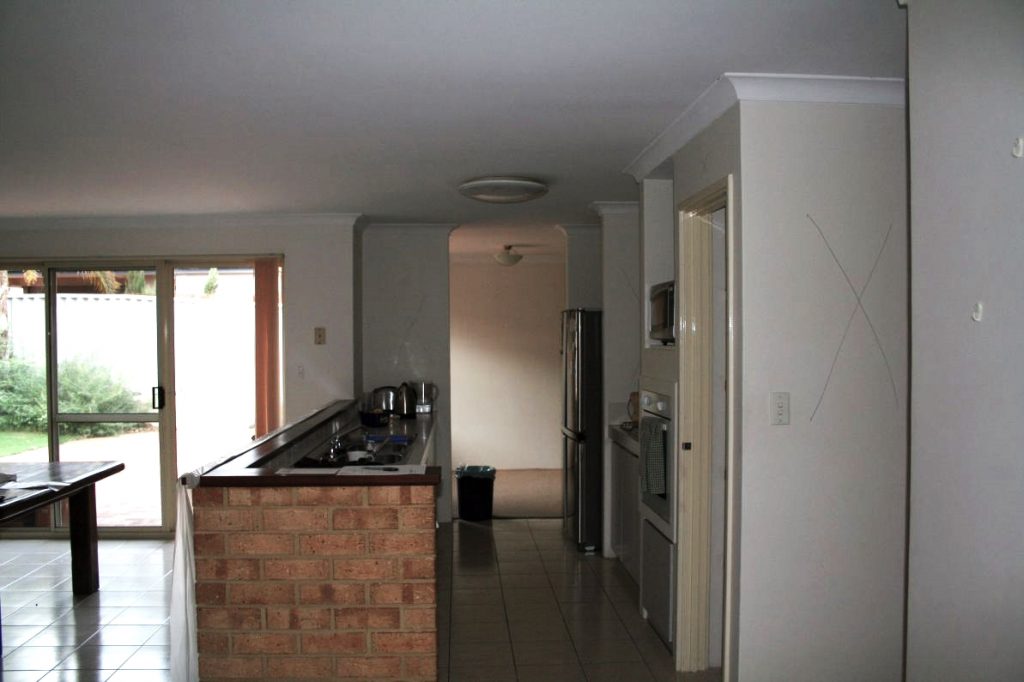 Kitchen before the renovation