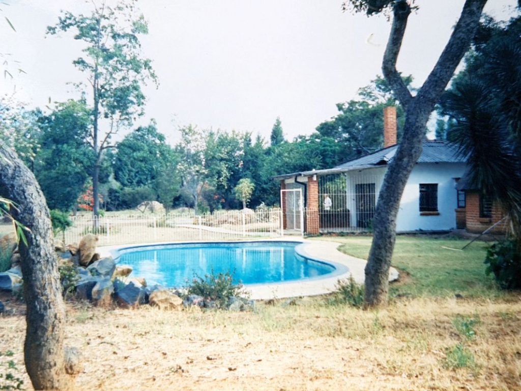 Tynwald thatched house before renovation