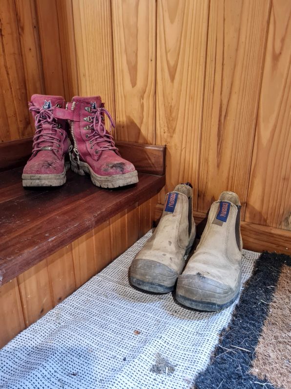 Work boots!