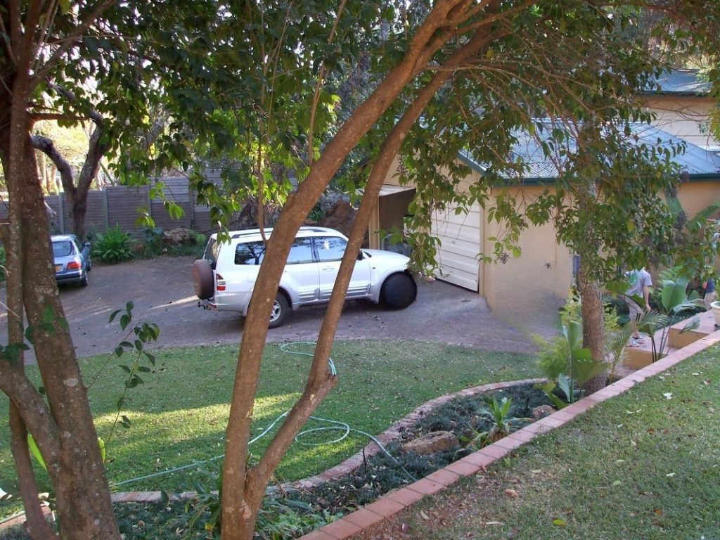 Garden after renovation