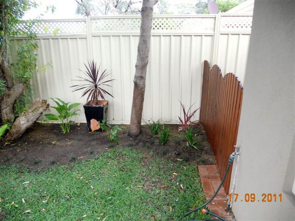 Front garden - after