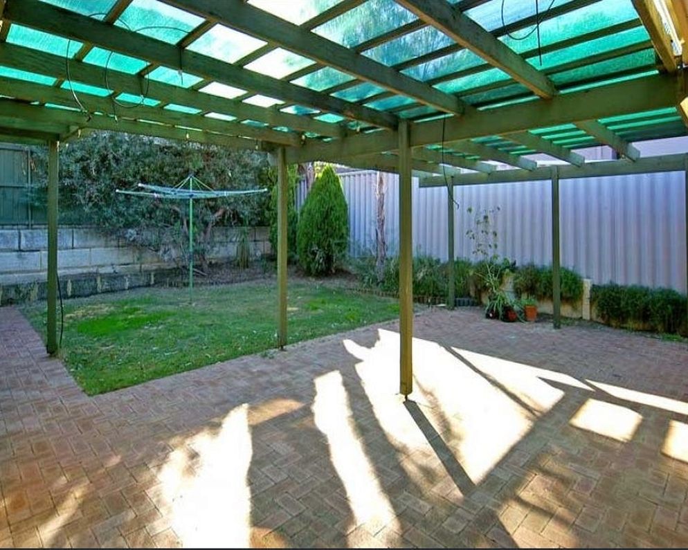 Patio before renovation