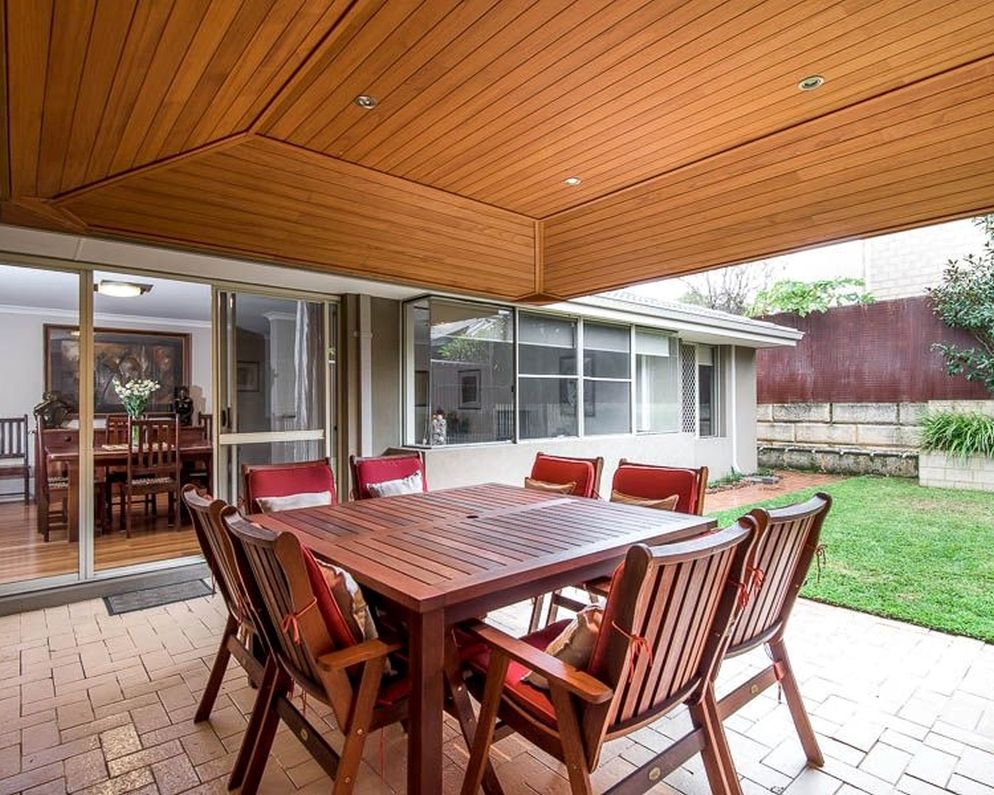 Patio renovation complete