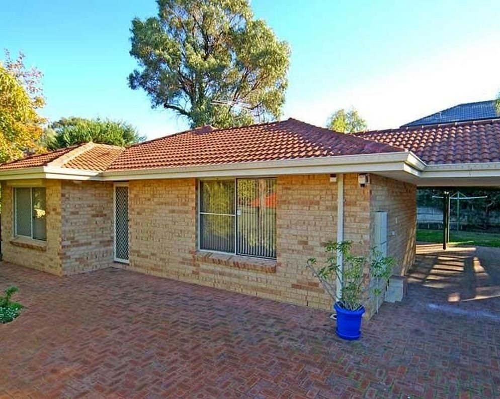 Car port and entrance before