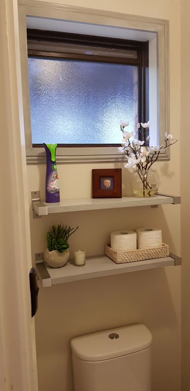 Shelves and chalk paint