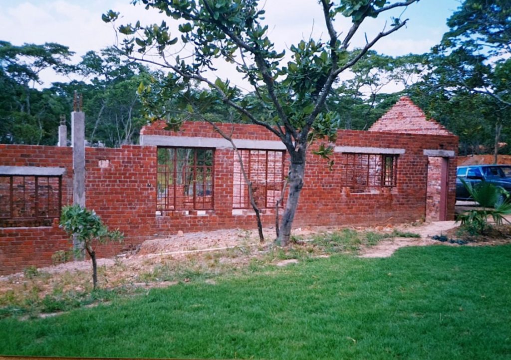 Walls up to roof plate height