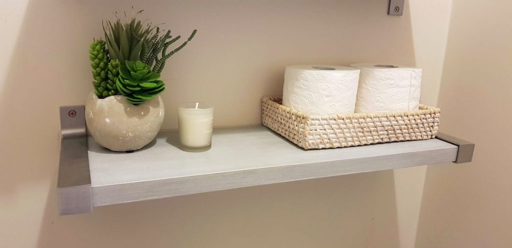 Shelves and chalk paint