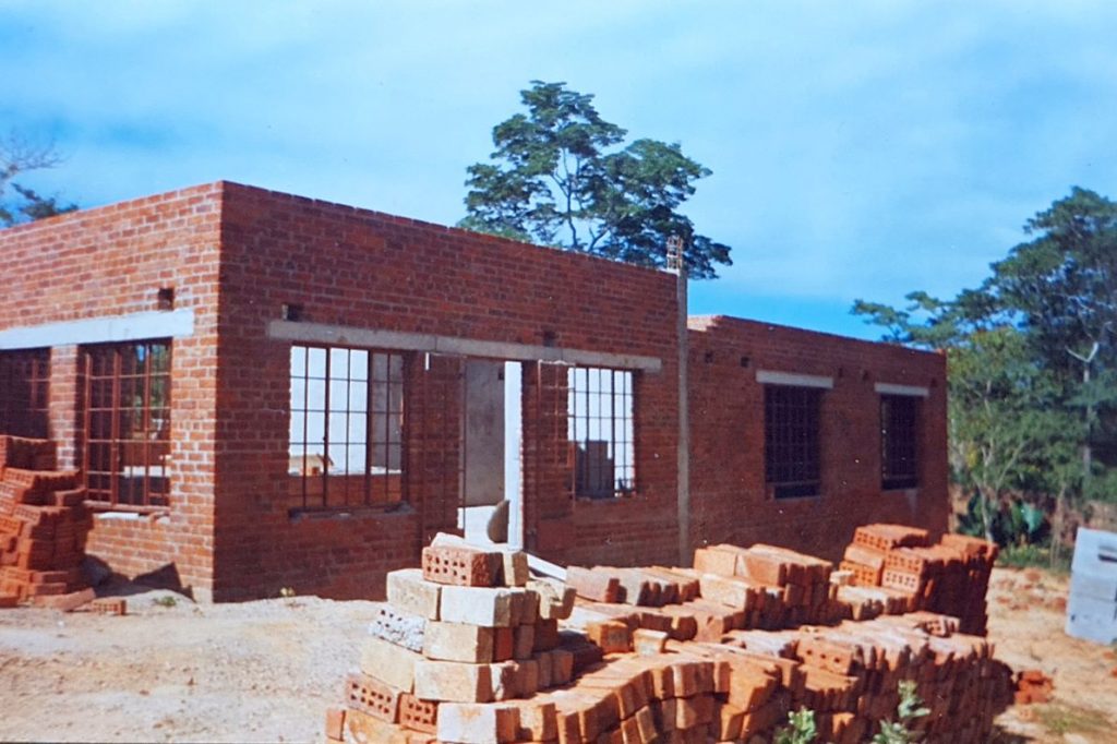 Walls up to roof plate height