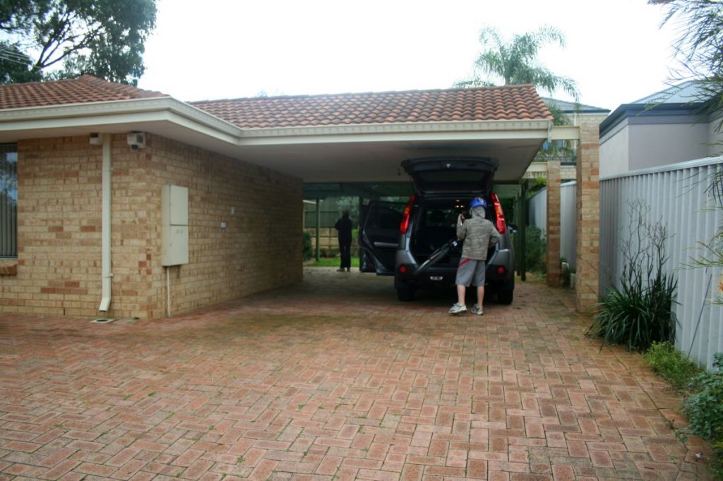 Entrance & front garden renovation - before