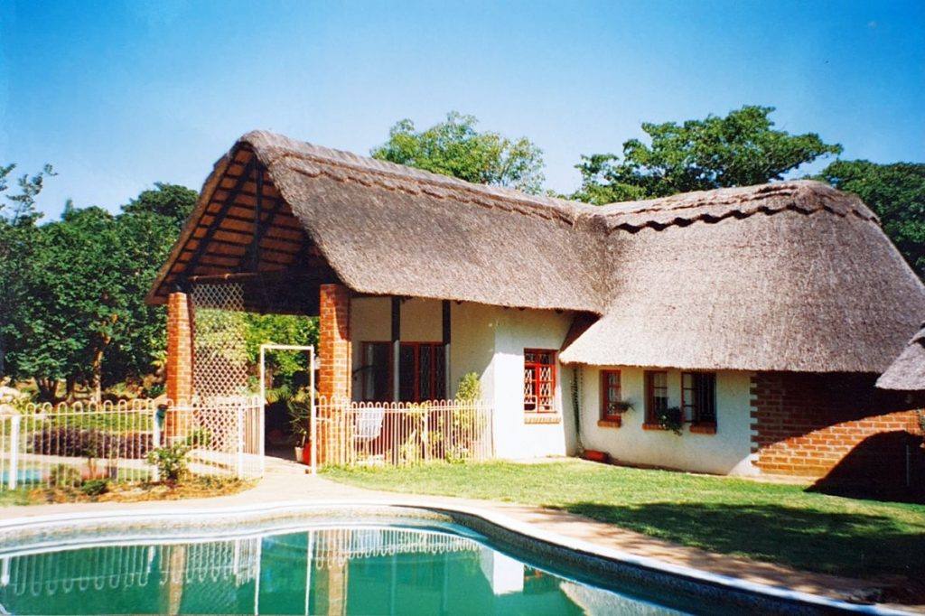 Tynwald thatched house after renovation