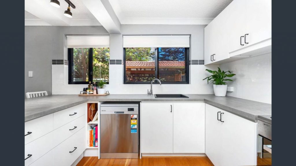 Total renovation of townhouse kitchen after