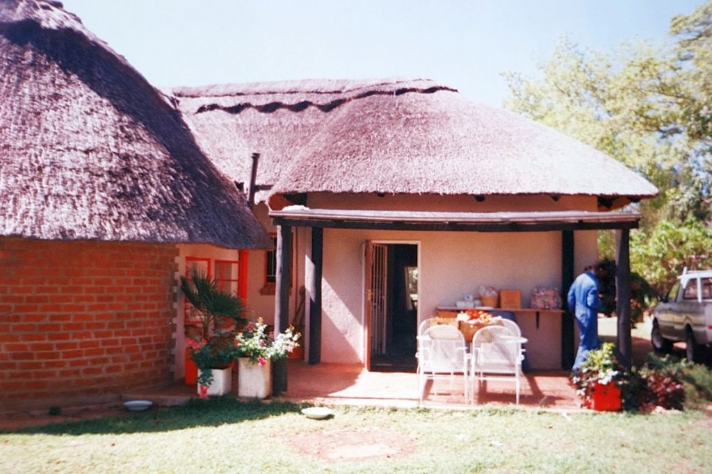 Tynwald thatched house after renovation