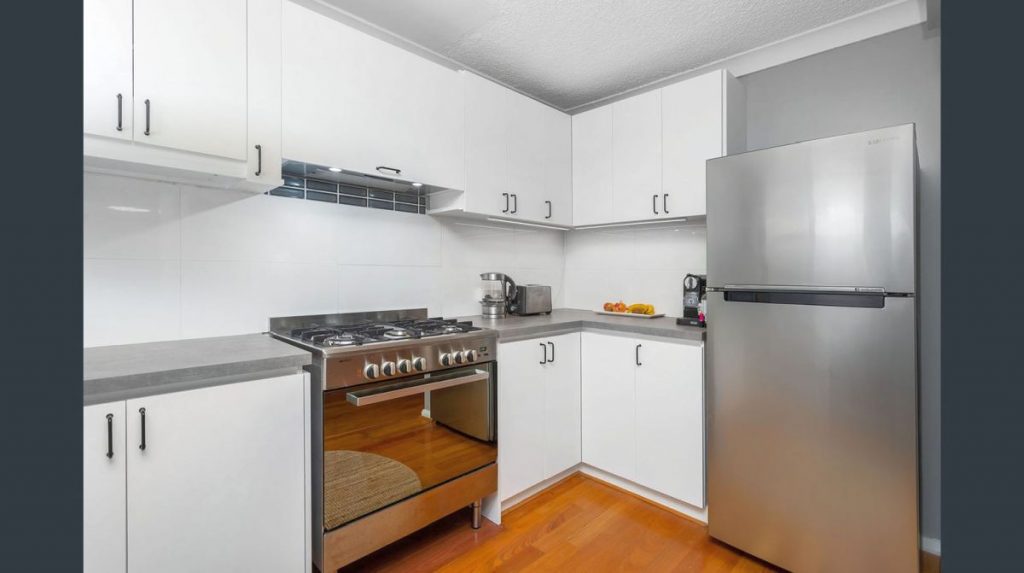 Total renovation of townhouse kitchen after
