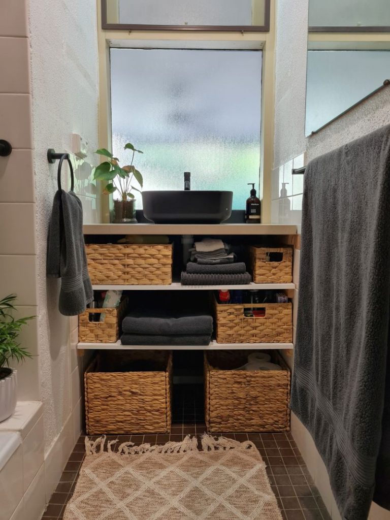 Quick cheap and easy bathroom renovation
