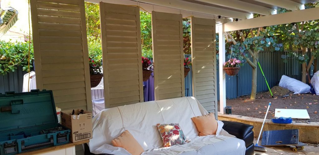 Shutters used a screening