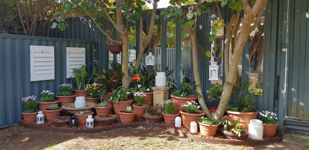 Pot garden