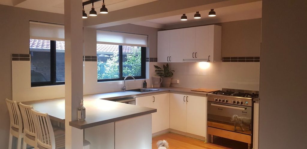 Almost finished the open-plan kitchen renovation