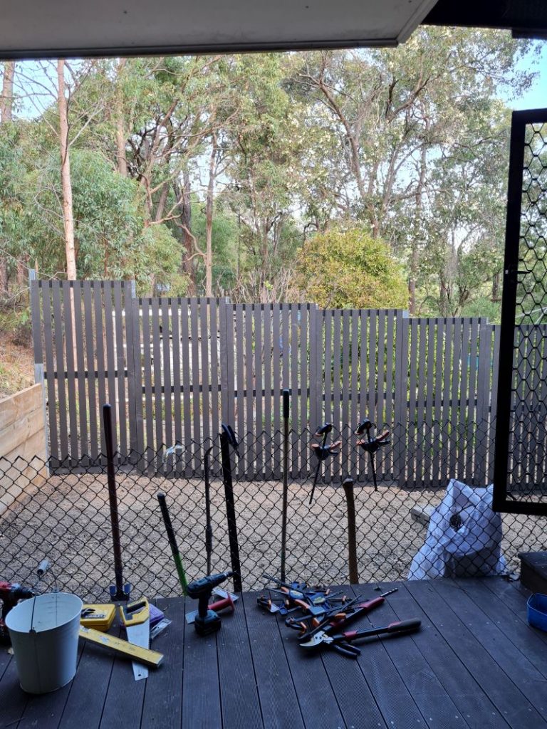 Ekodeck garden screen