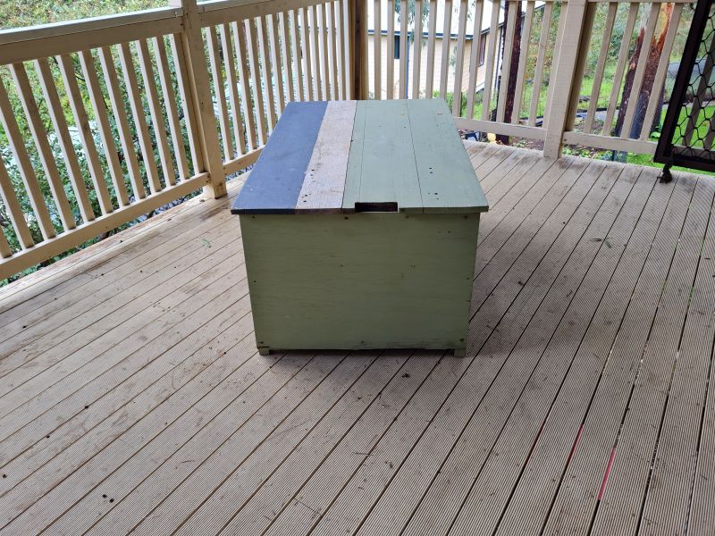 Coffee table before